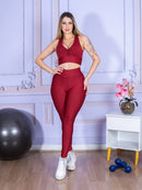Conjunto Feminino Legging Suplex + Top Nadador