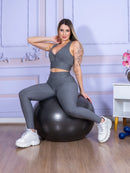 Conjunto Feminino Legging Suplex + Top Nadador