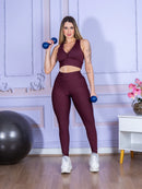 Conjunto Feminino Legging Suplex + Top Nadador