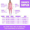Conjunto Feminino Legging Suplex + Top Nadador