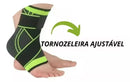 Tornozeleira Ortopédica de Compressão Ajustável