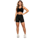 Shorts Esportivos Femininos Cintura Alta – Suplex Confortável