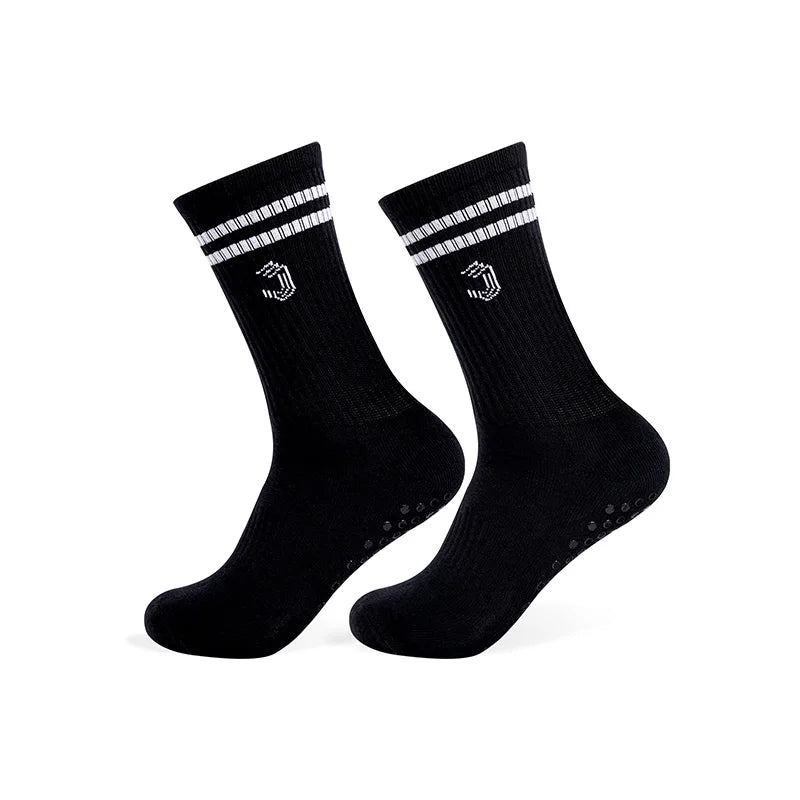 Meias Esportivas Femininas de Algodão Puro – Antiderrapante e Conforto Absoluto