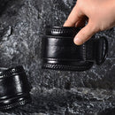 Tornozeleira de Musculação em Couro – Ajustável para Treino de Pernas e Glúteos