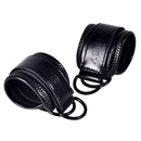 Tornozeleira de Musculação em Couro – Ajustável para Treino de Pernas e Glúteos