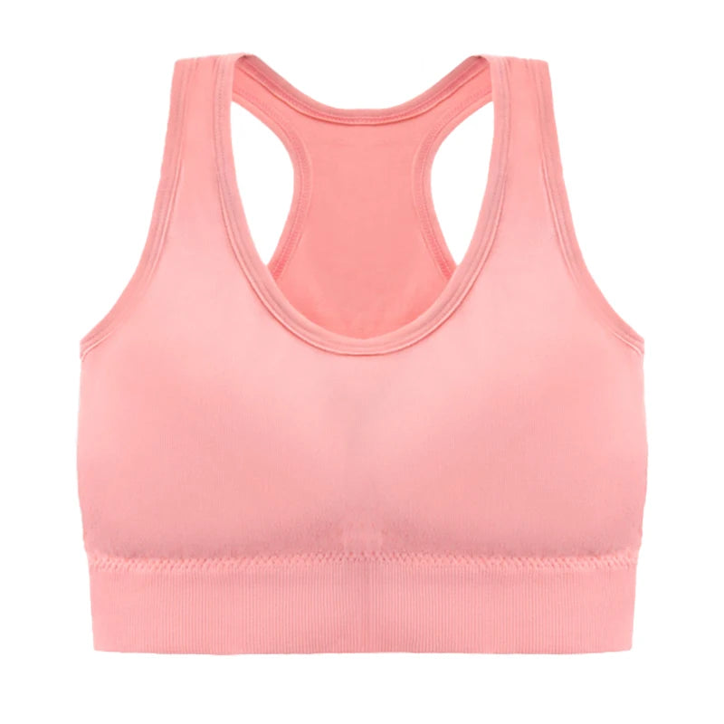 Top Esportivo Feminino Push Up – Sutiã Shockproof Respirável