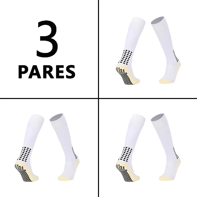 Meias Esportivas Cano Alto Antiderrapantes