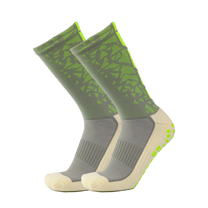 Meia de Compressão Esportiva JColour – Masculina, Longa e Respirável