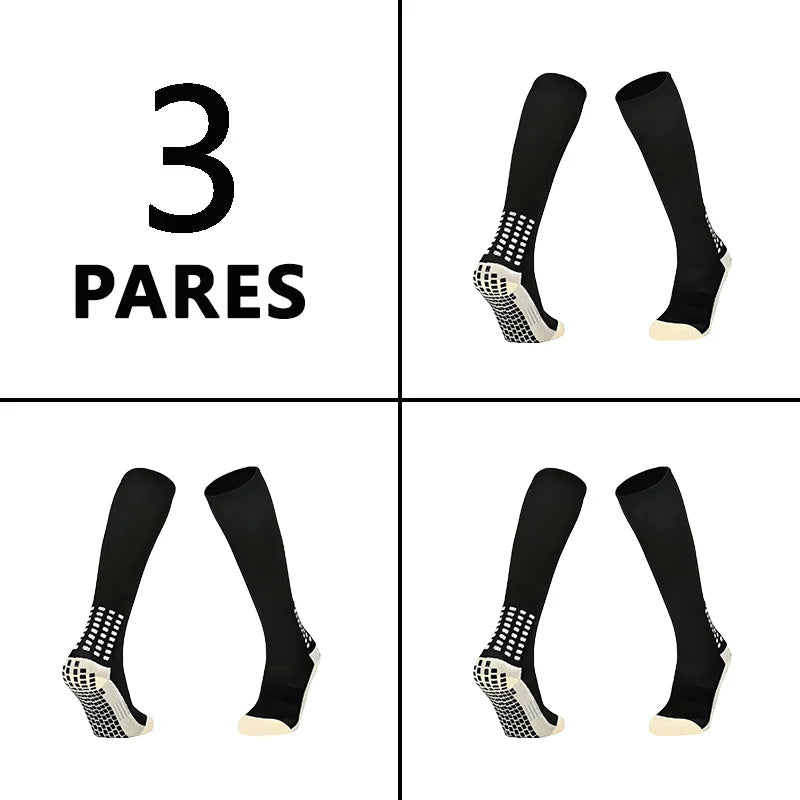 Meias Esportivas Cano Alto Antiderrapantes