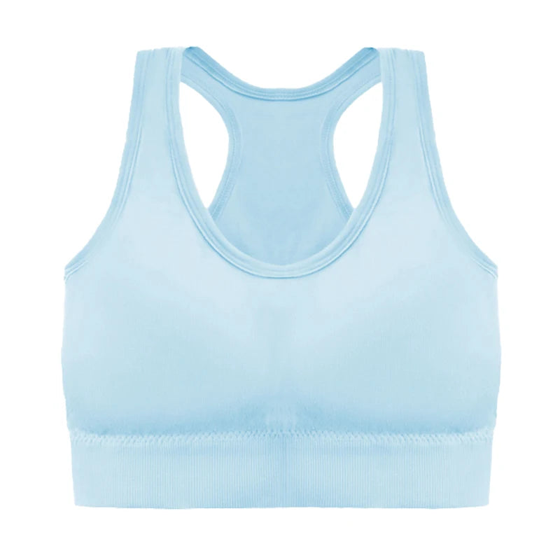Top Esportivo Feminino Push Up – Sutiã Shockproof Respirável