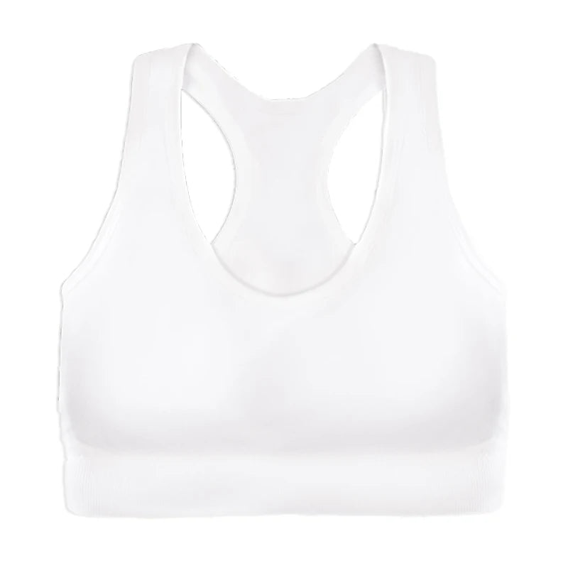 Top Esportivo Feminino Push Up – Sutiã Shockproof Respirável