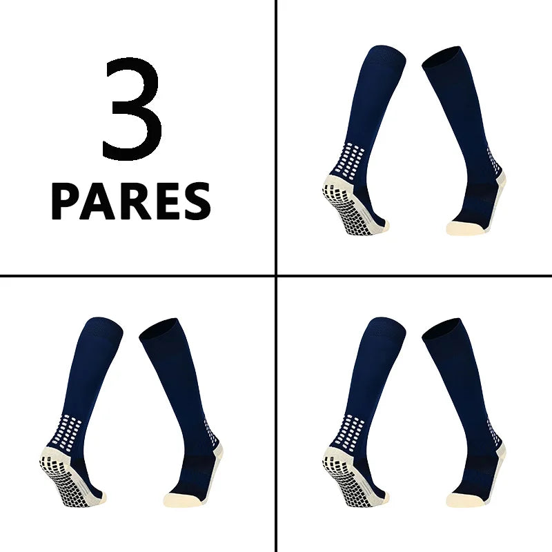 Meias Esportivas Cano Alto Antiderrapantes