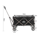 Carrinho Dobrável para Camping MODUS – 70L de Capacidade com Rodas 360º