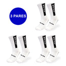 Meias Esportivas Kit 3 Pares